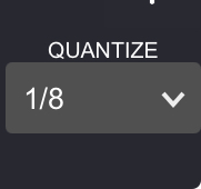 クオンタイズ変更